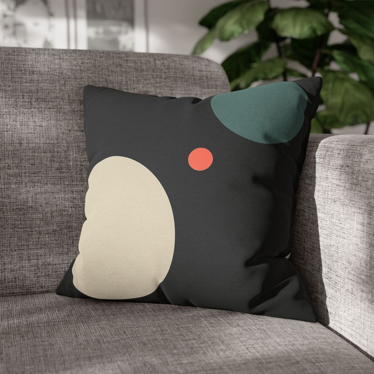 Quiet Orbit Of Three Circles trendy patterned pillow cases