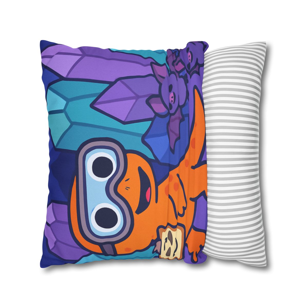 Crystal Cavern Salamander Science Team trendy patterned pillow cases