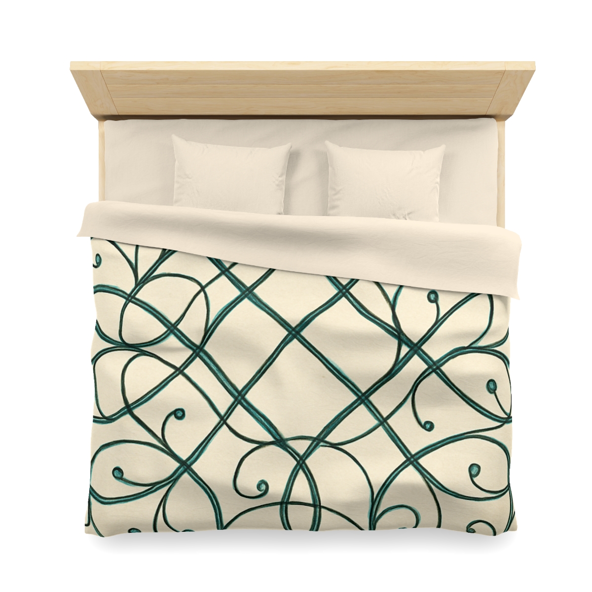 Vine Lattice Halo unique patterned duvets