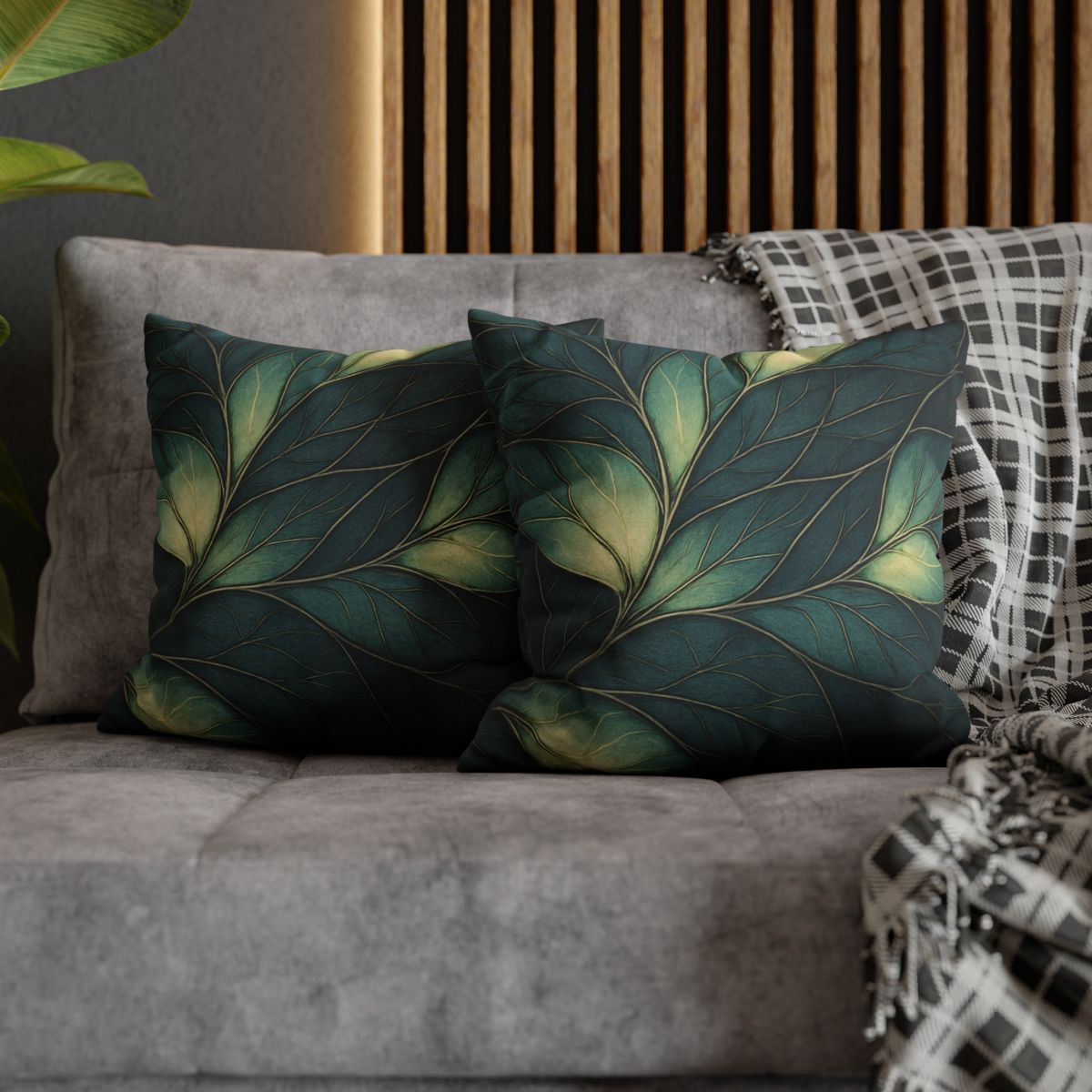 Vein Lattice Aurora Bloom custom pillow cases
