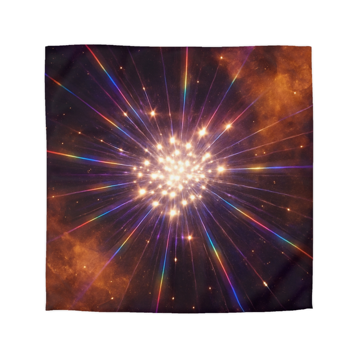 Starburst Cluster Mosaic unique patterned duvets