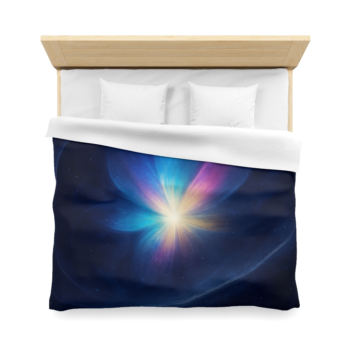 Prismatic Lensing Bloom personalized bedding duvets