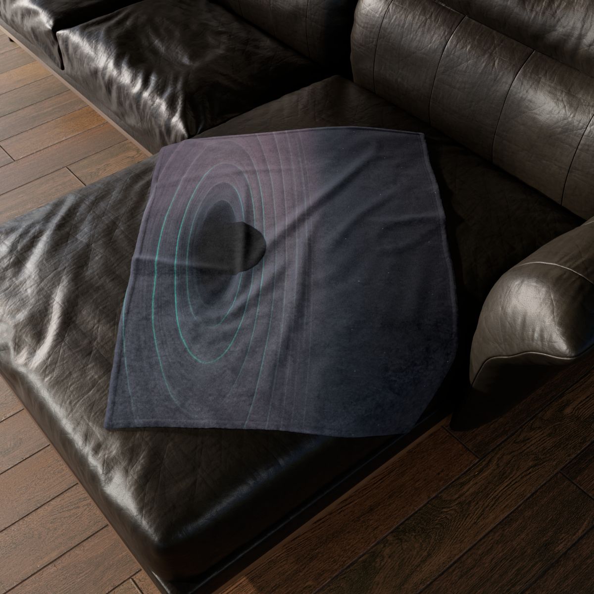 Void Echo Fringe stylish throw blankets