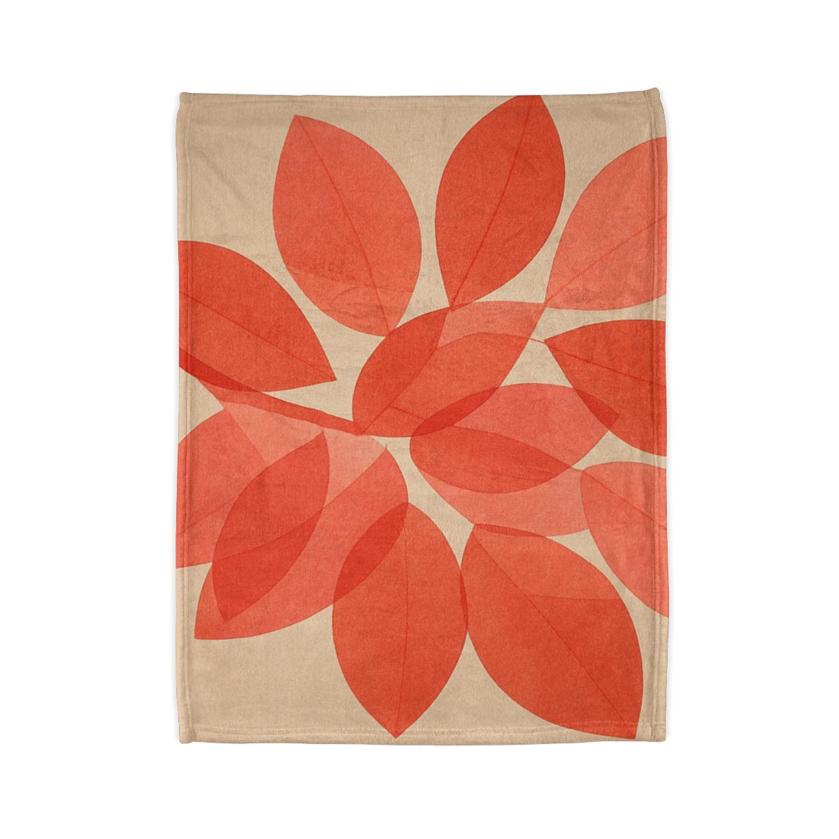 Petal Mosaic Overlay decorative home blankets