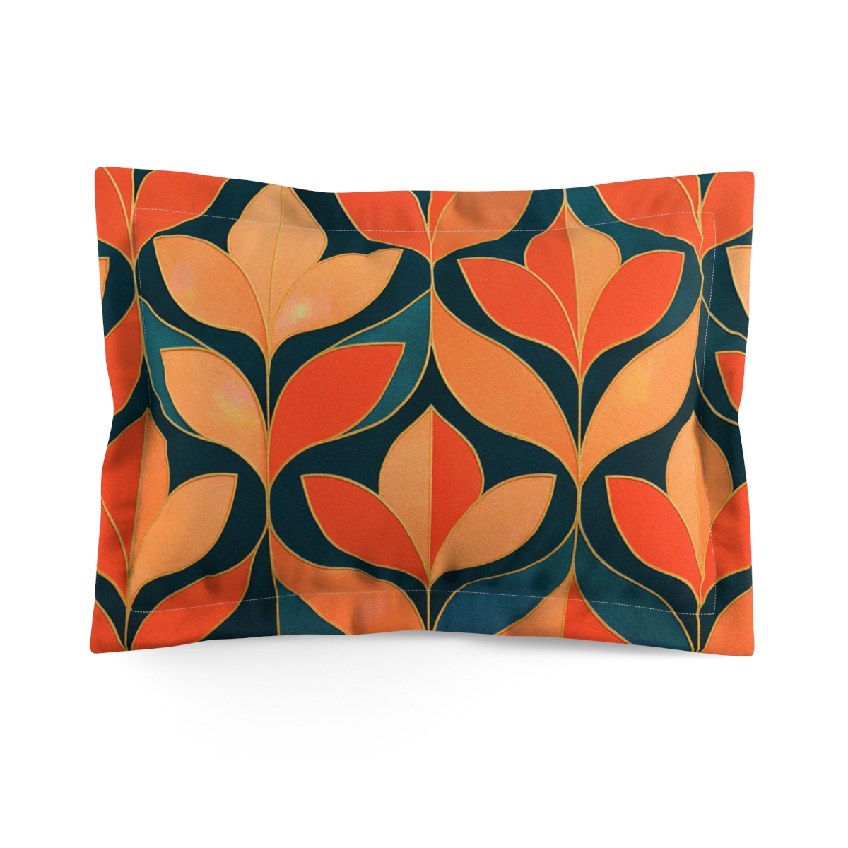 Petal Prism Lattice personalized decorative pillows