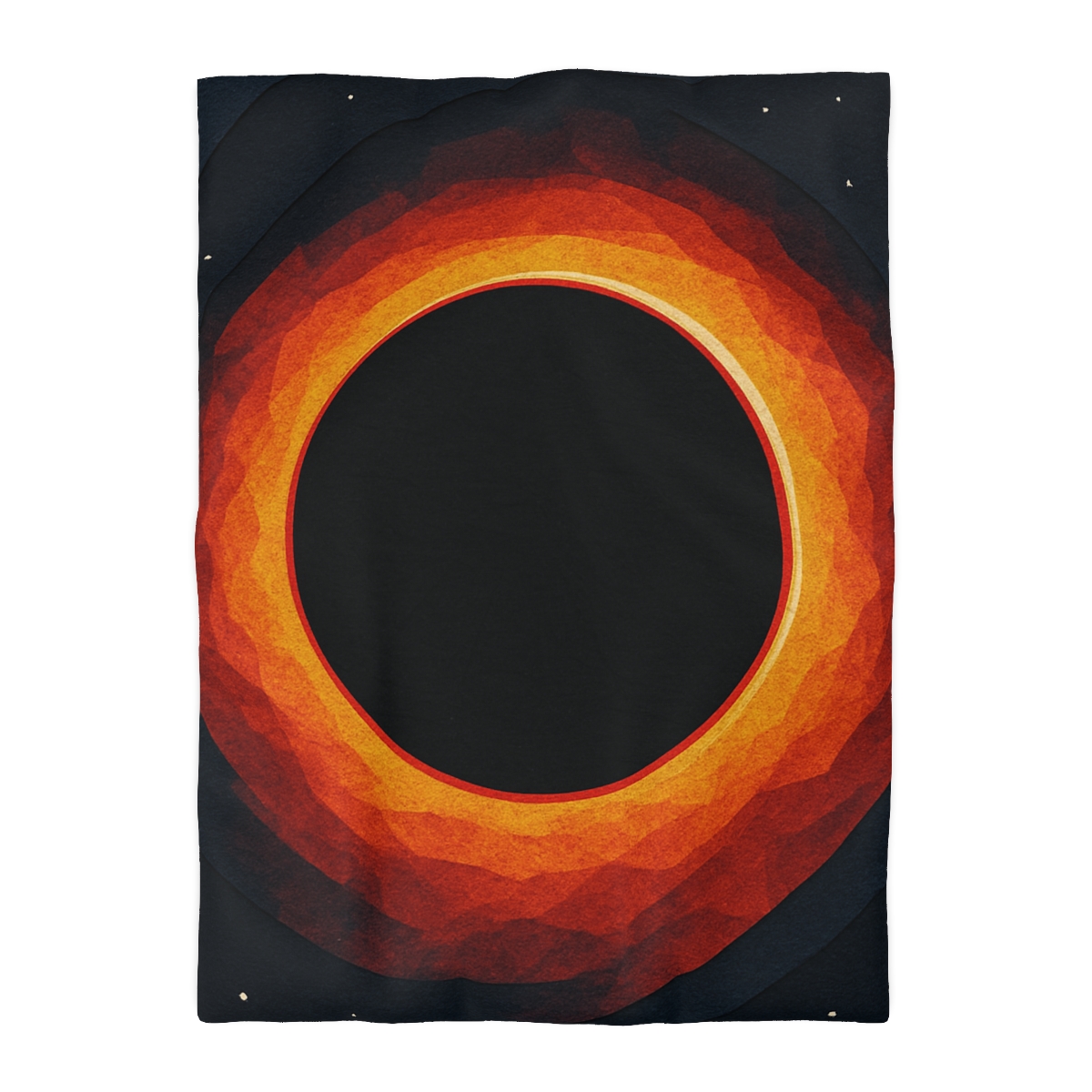 Event Horizon Paper Cut Silhouette custom duvets