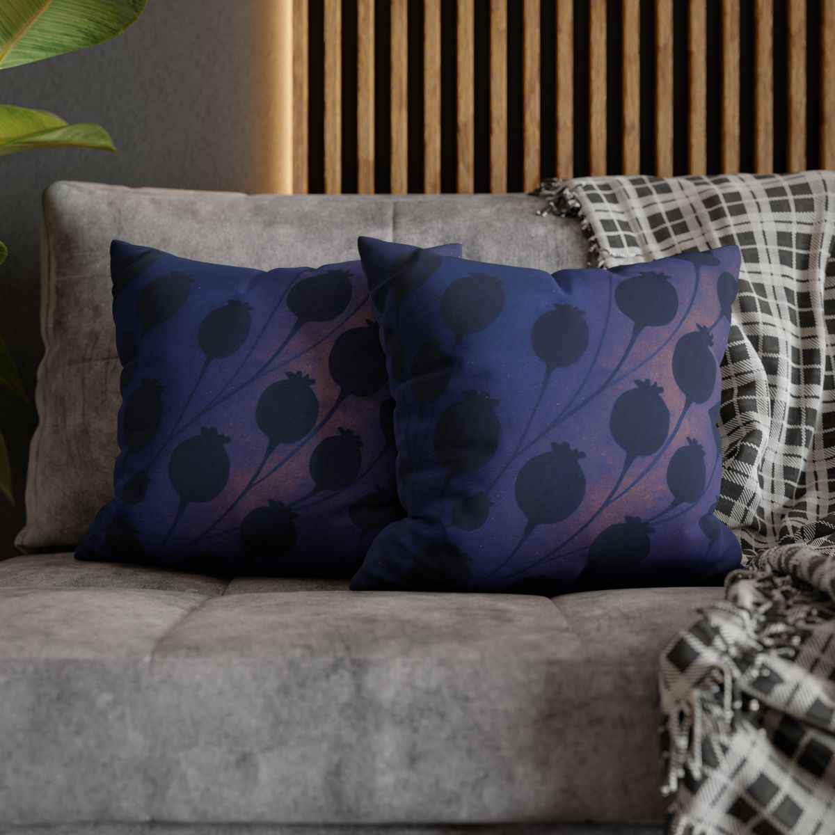 Seed Pod Nebula Clusters stylish decorative pillowcases