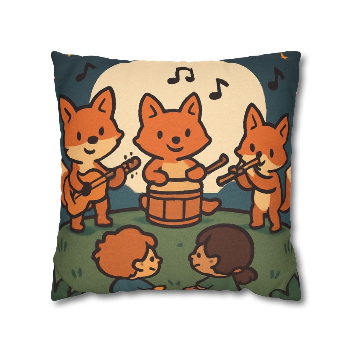 Moonlight Music Fox Band custom pillow cases