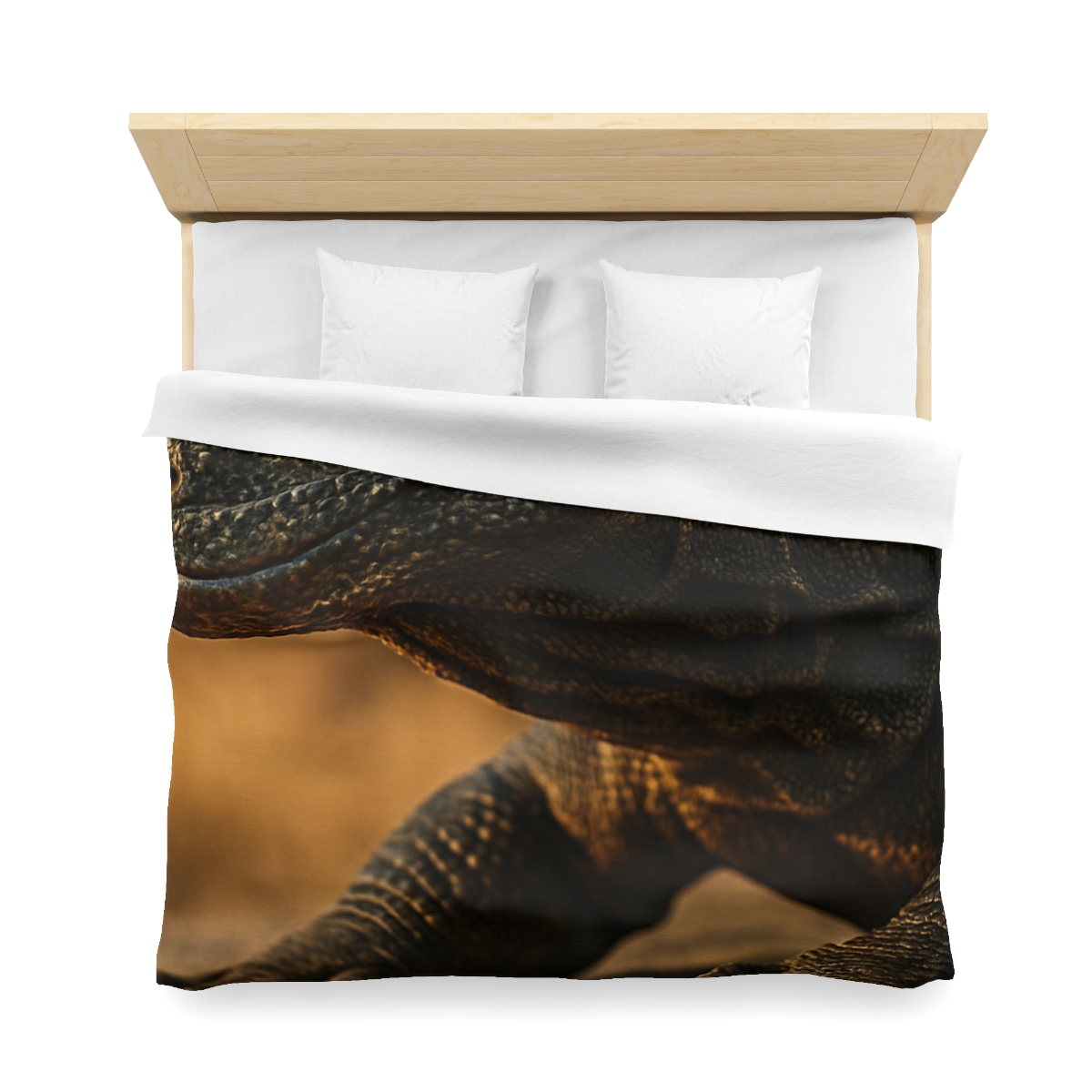 Molten Scale Komodo Dragon personalized bedding duvets
