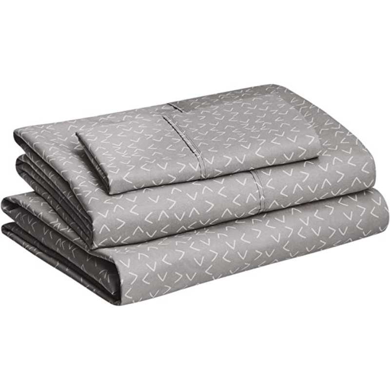 Lightweight Microfiber Printed Bed Sheet Set
