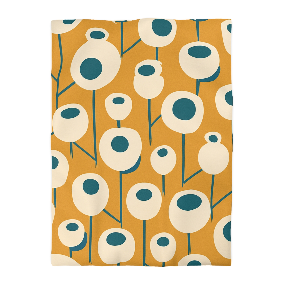 Seed Pod Cluster Grid custom duvets