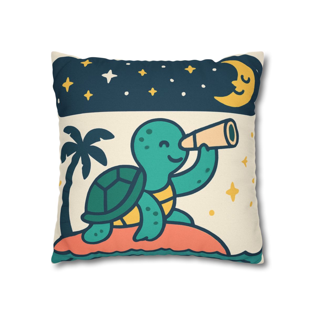 Stargazer Sea Turtle Adventure comfortable bedding pillow covers