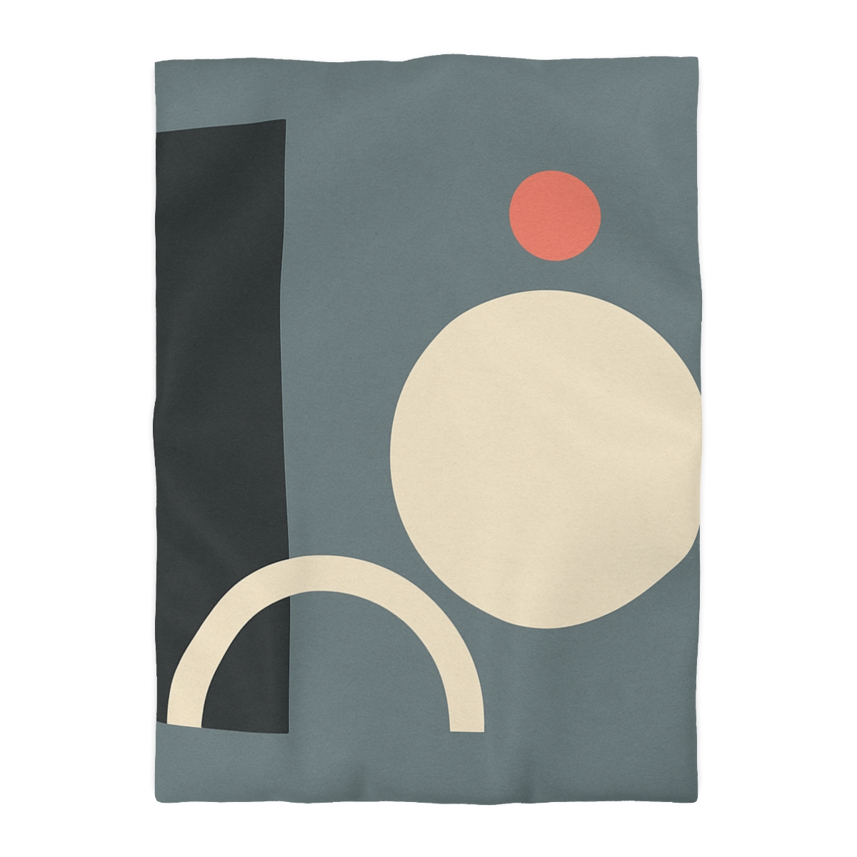 Quiet Triad With Offset Arc stylish duvet covers