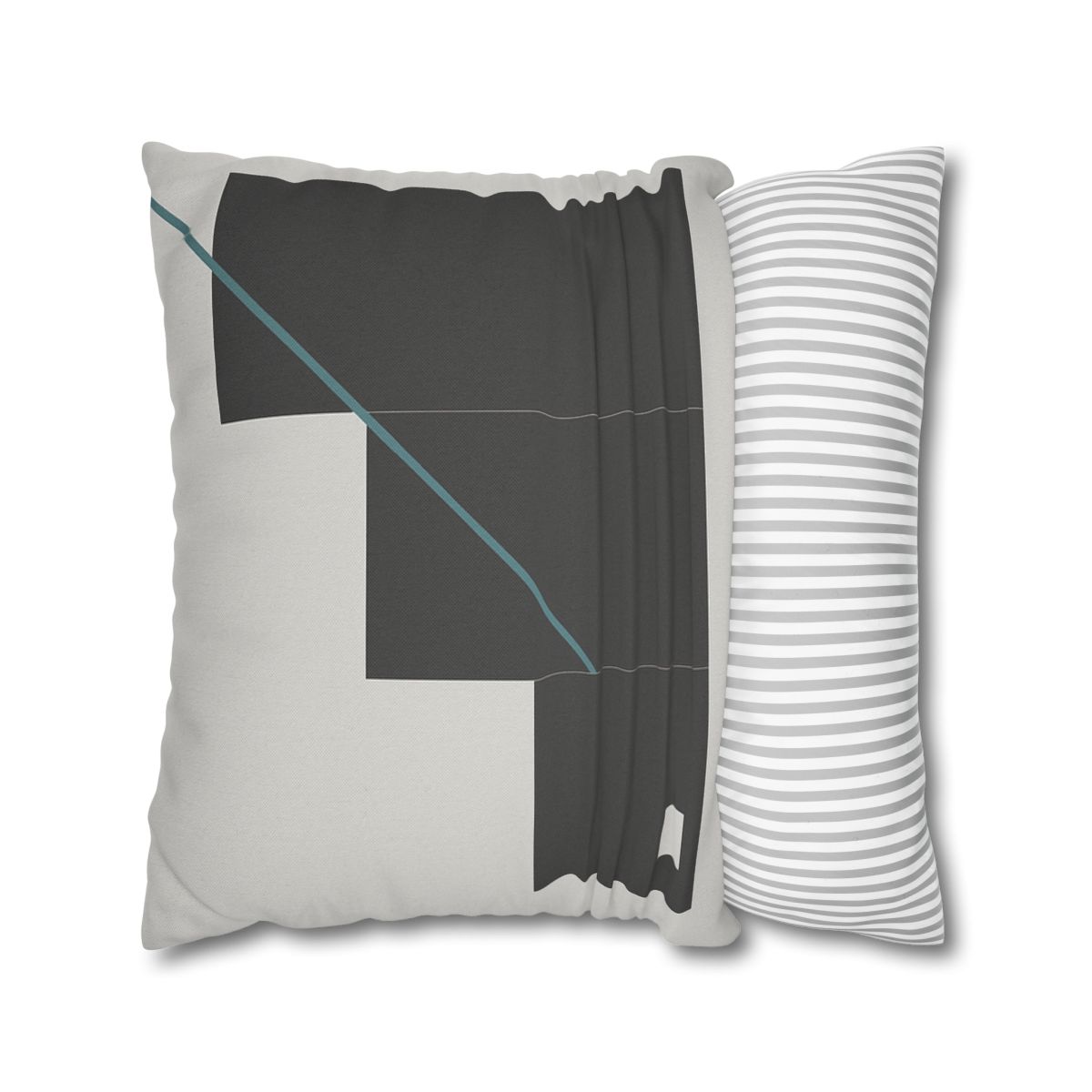 Stepped Rectangles With Quiet Diagonal stylish decorative pillowcases