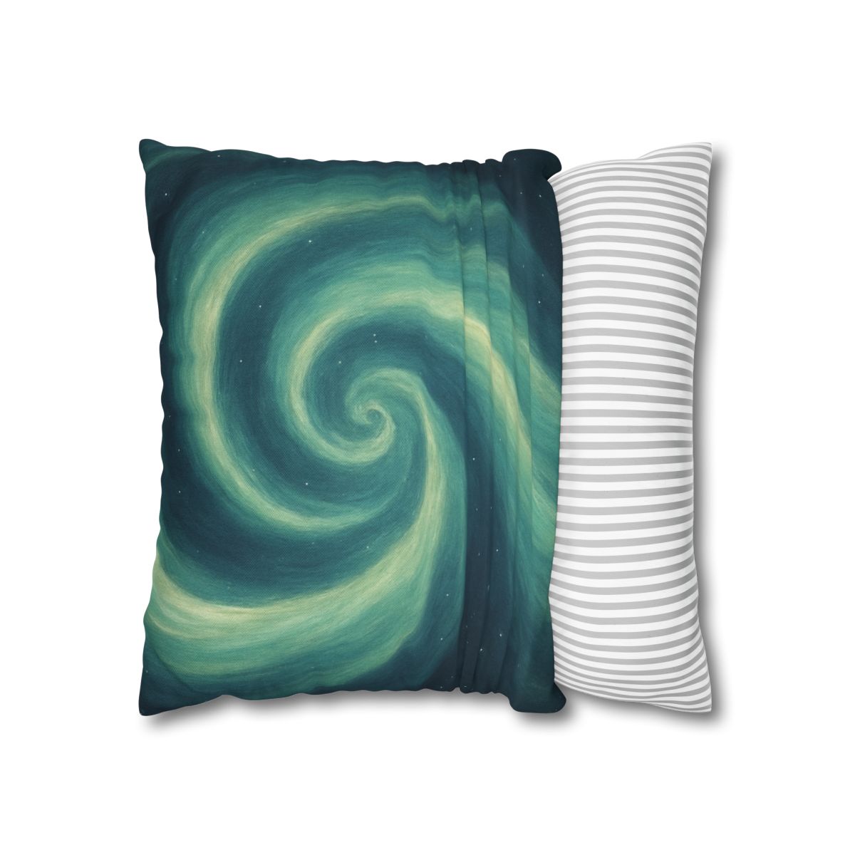Aurora Spiral Veil trendy patterned pillow cases