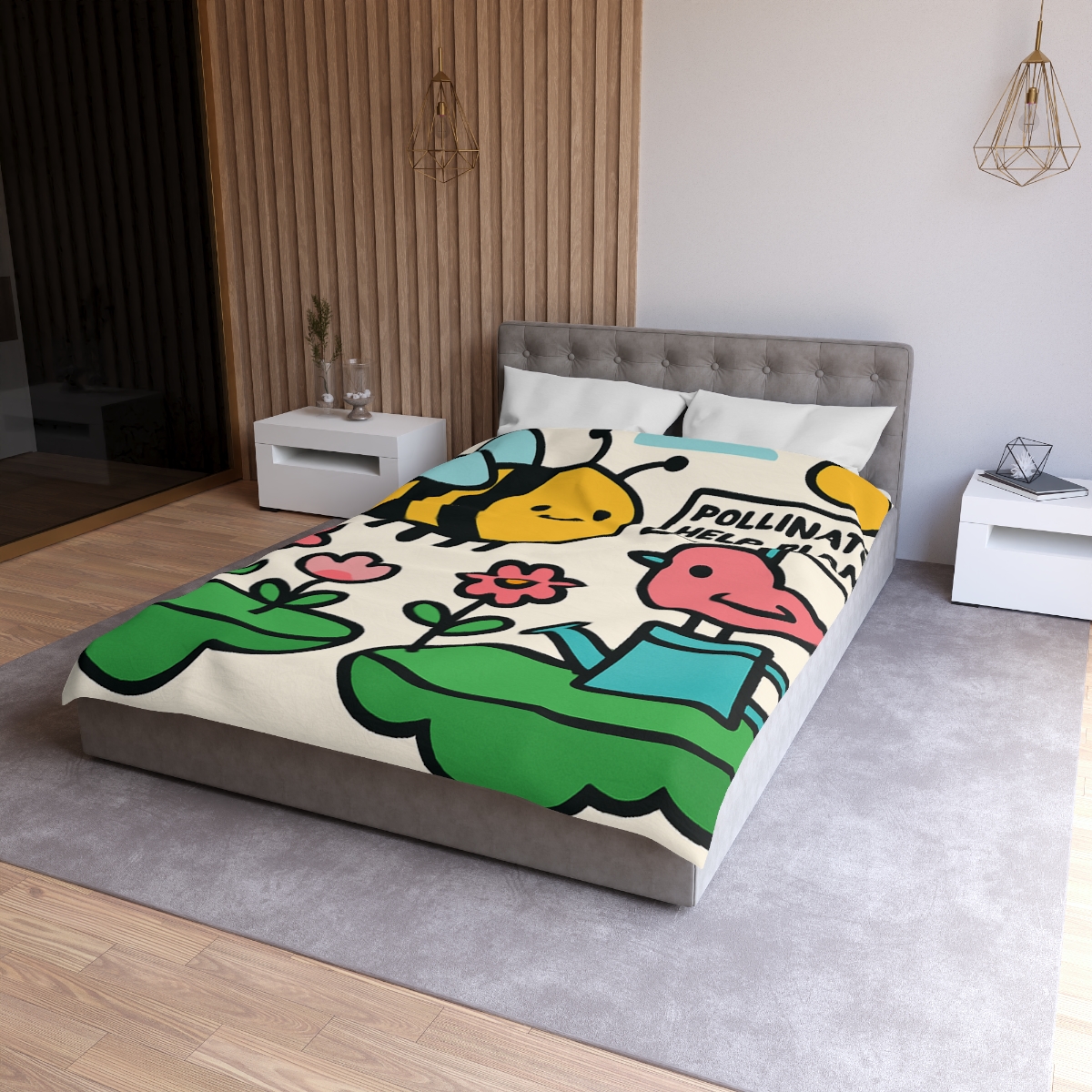 Sky Garden Of Floating Islands And Pollinator Facts warm winter duvets