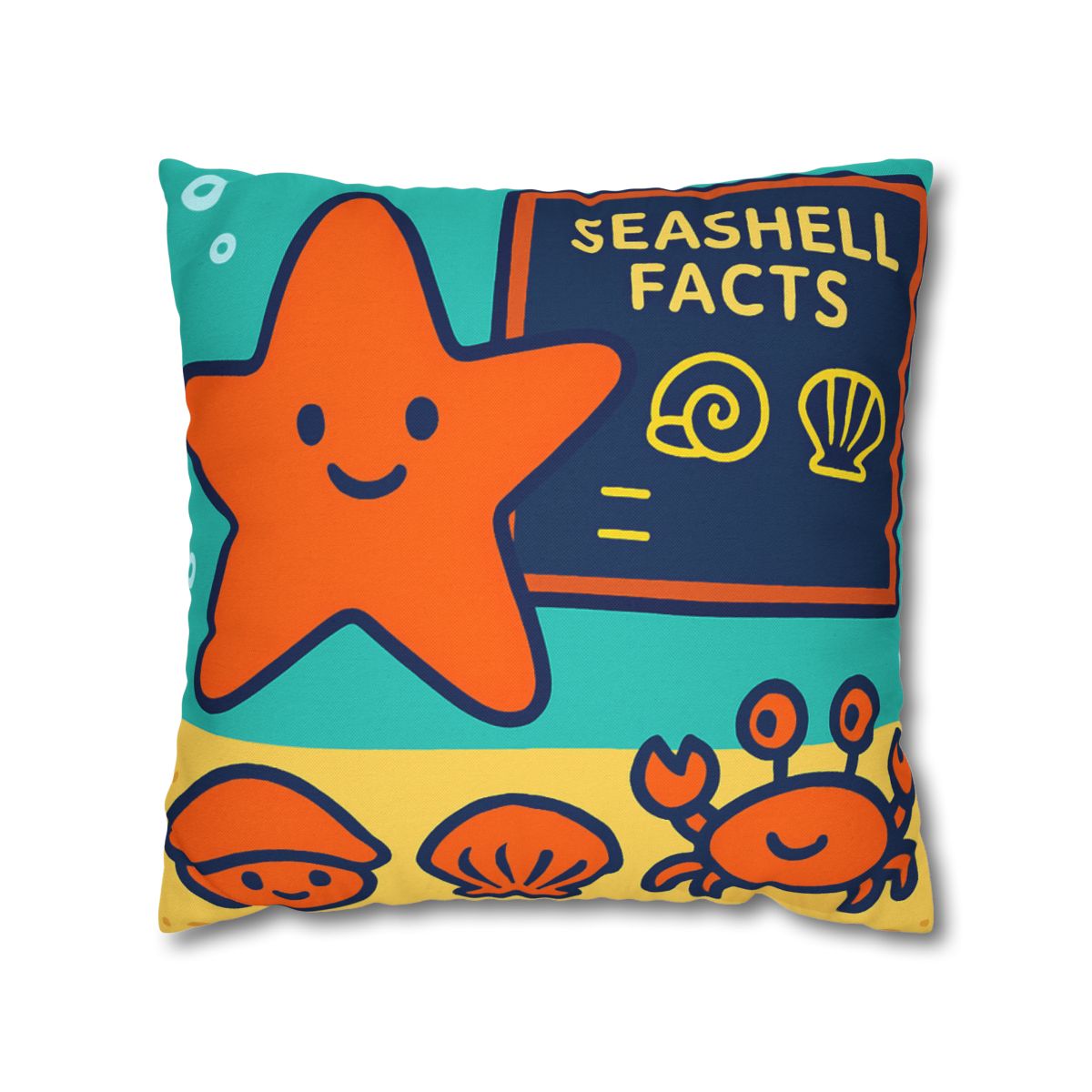 Starfish Science Class stylish decorative pillowcases