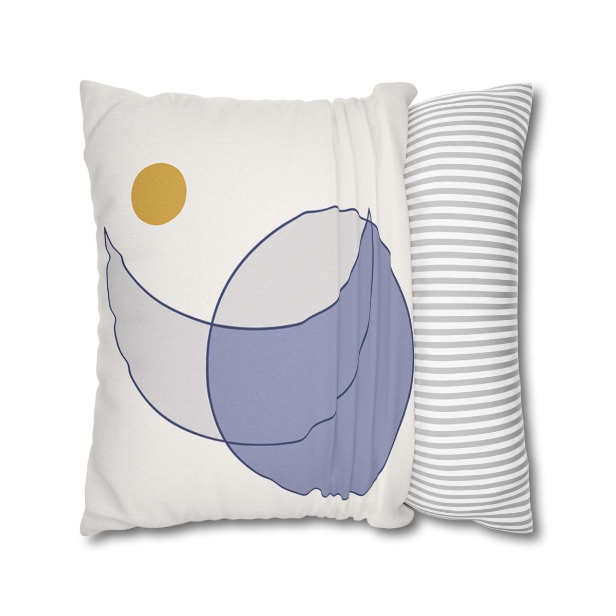Intersecting Arc Duo trendy patterned pillow cases
