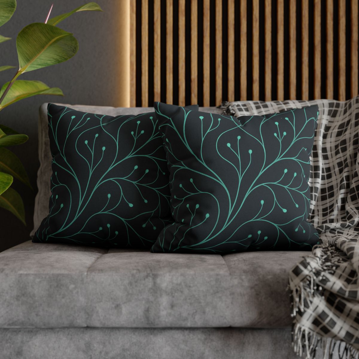 Vine Circuit Network stylish decorative pillowcases