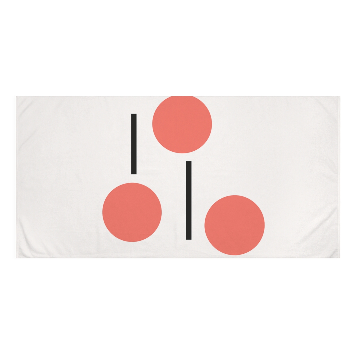 Sparse Triangle Rhythm soft cotton towels