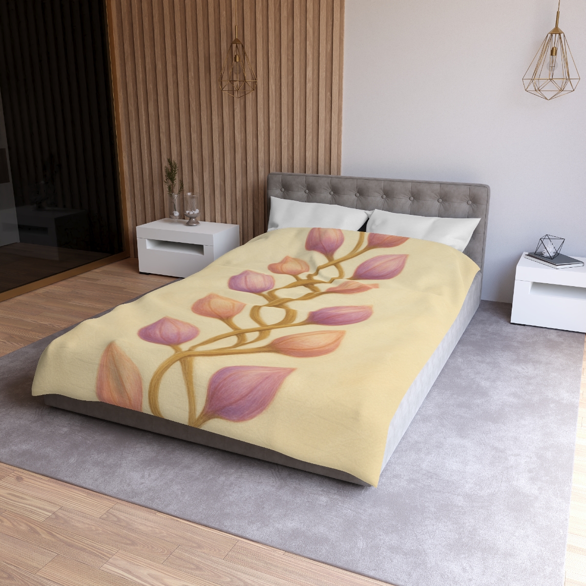 Spiral Bud Helix trendy bedroom duvets