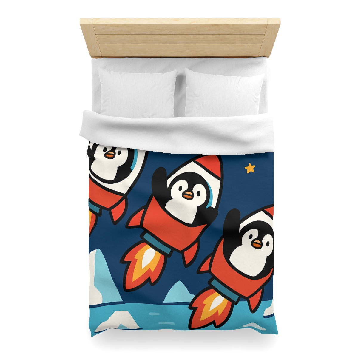 Rocket Penguin Crew warm winter duvets