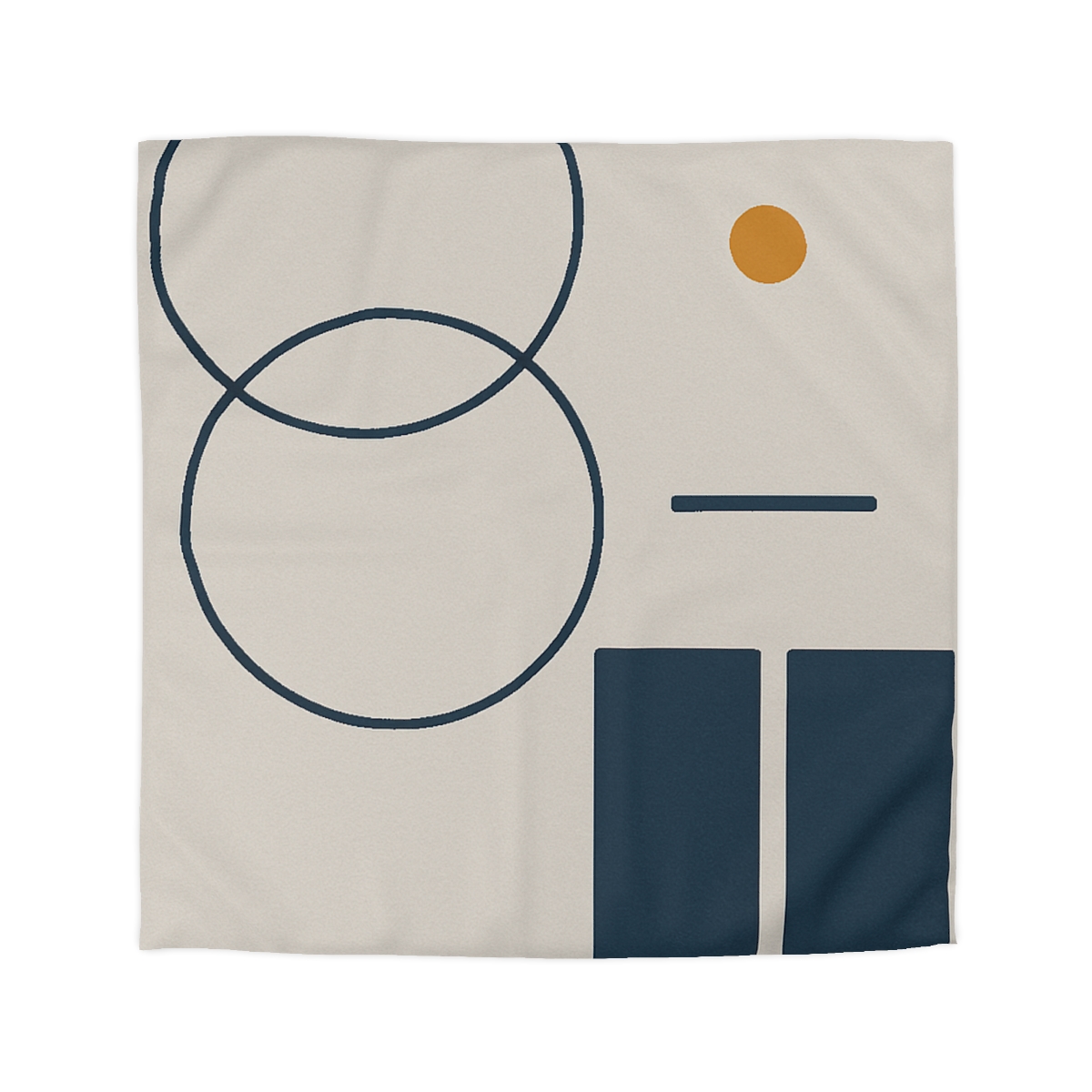 Staggered Rings Over Split Rectangle duvets for gifts