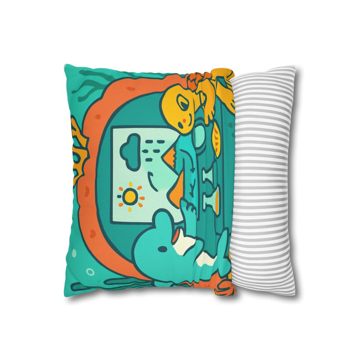 Coral Reef Science Lab trendy patterned pillow cases