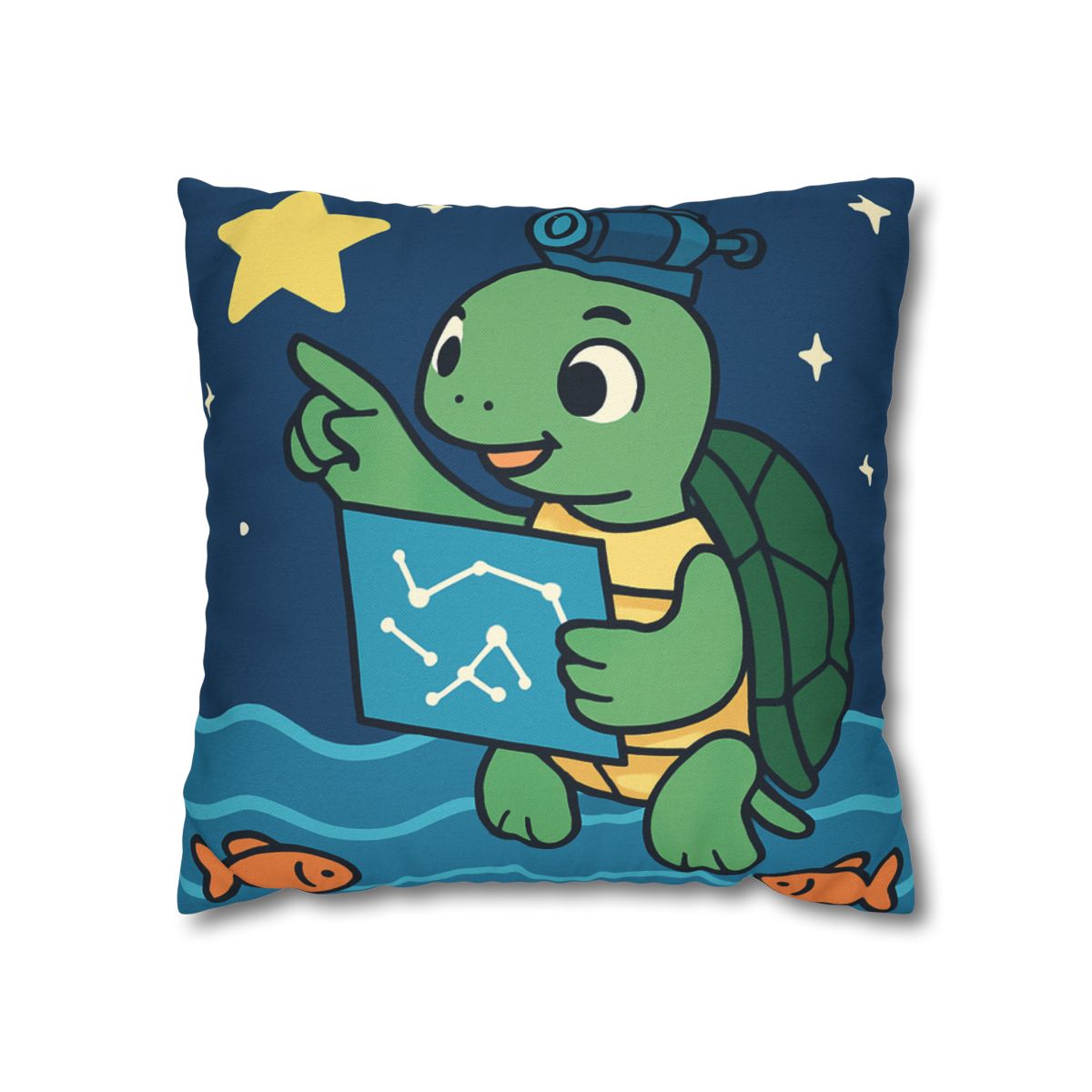 Stargazer Sea Turtle comfortable bedding pillow covers