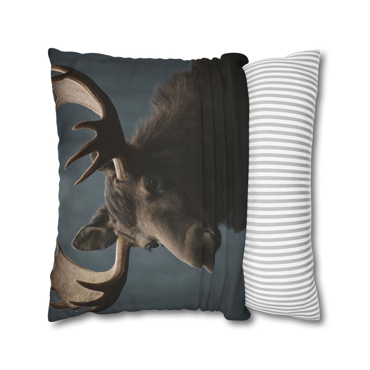 Quiet Titan Moose personalized pillow covers