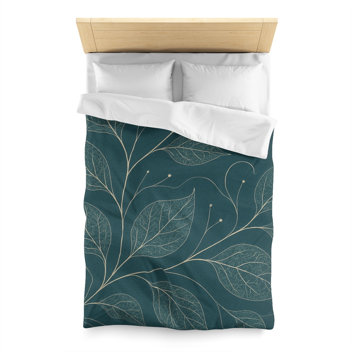 Vein Map Constellation Weave designer printed duvets