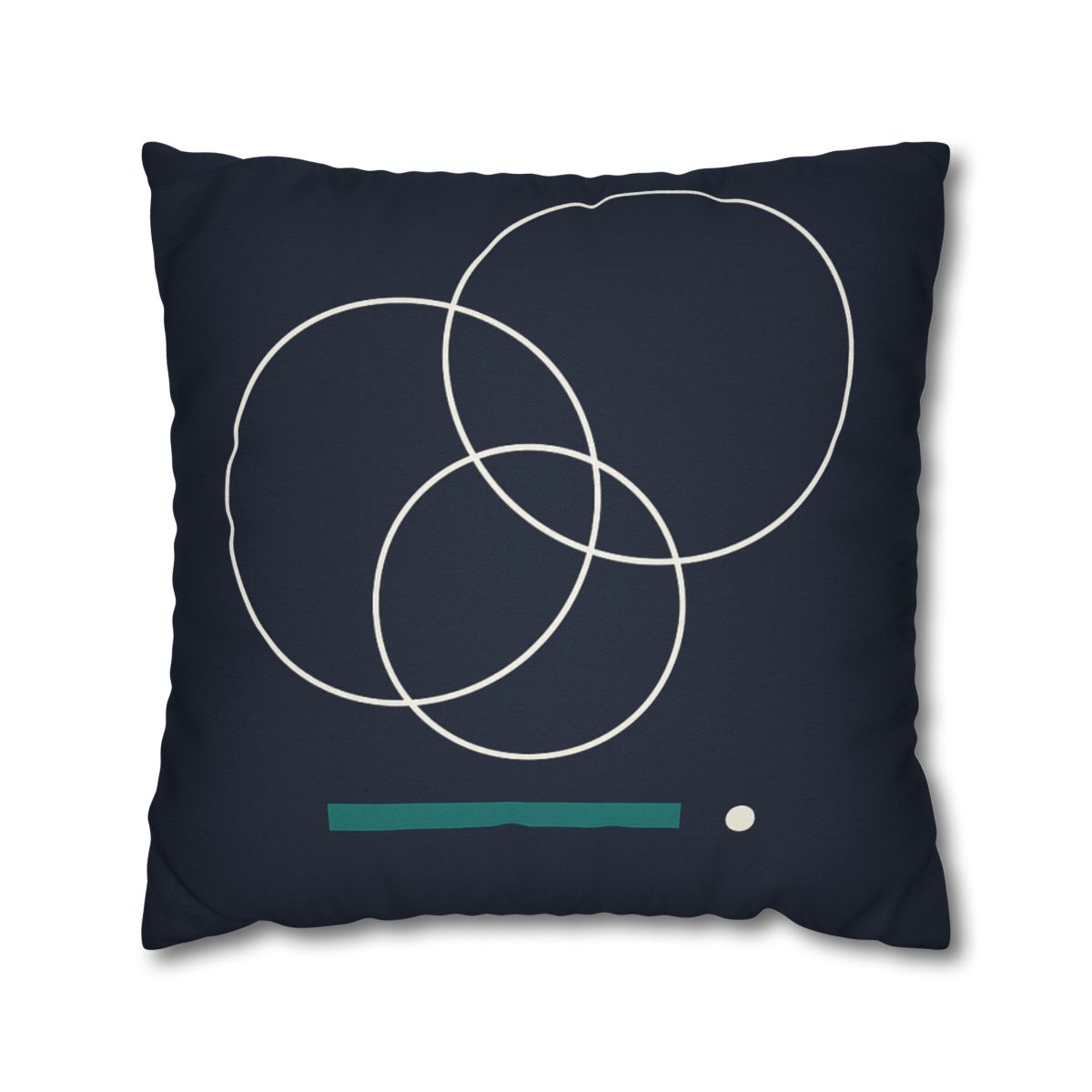 Staggered Rings And Anchored Bar trendy patterned pillow cases