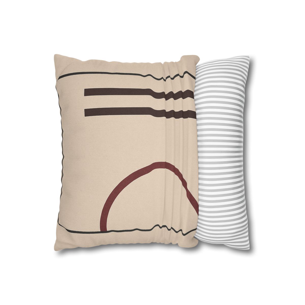 Framed Arc And Twin Columns soft cotton pillow cases