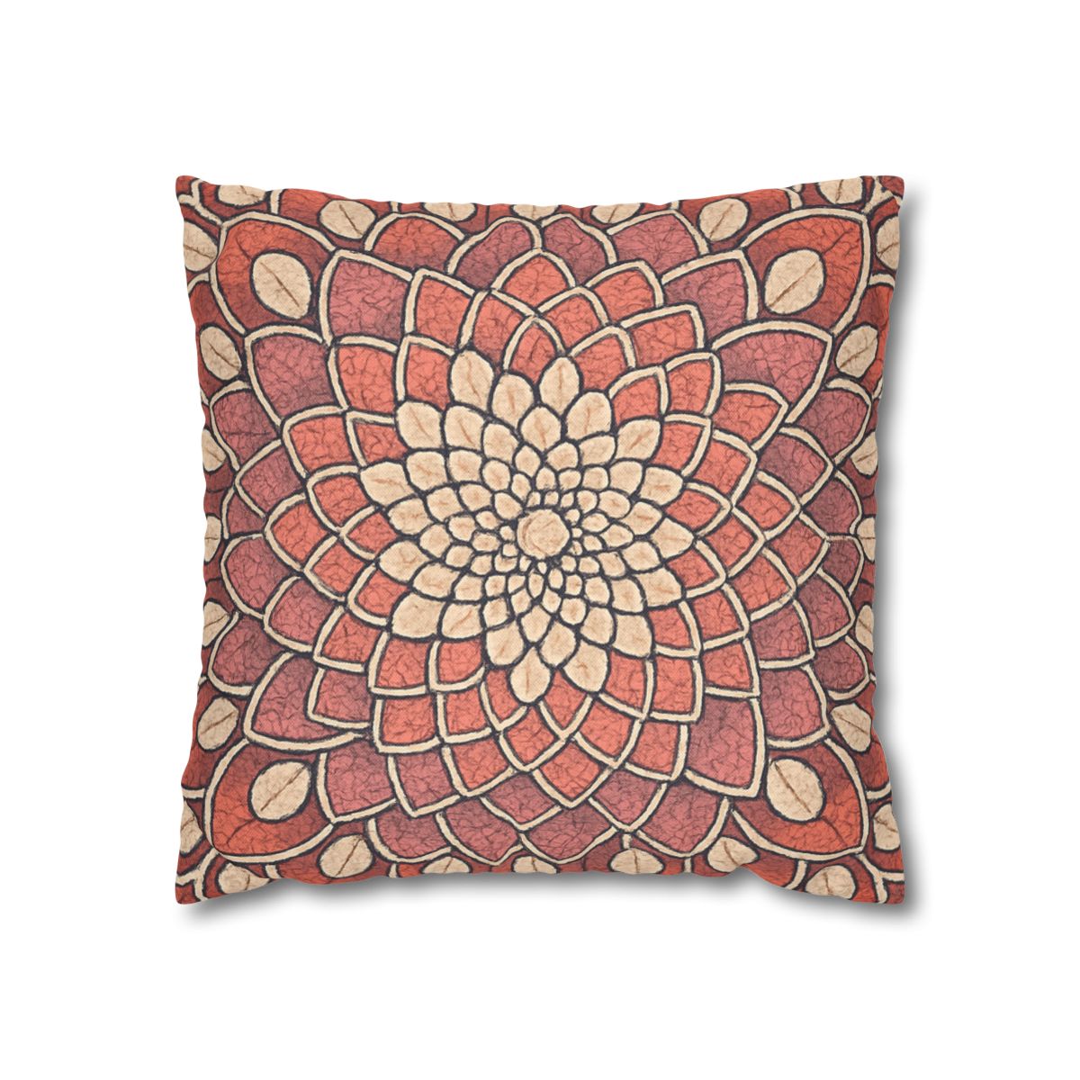 Bud Mosaic Fractal Bloom unique gift pillow cases