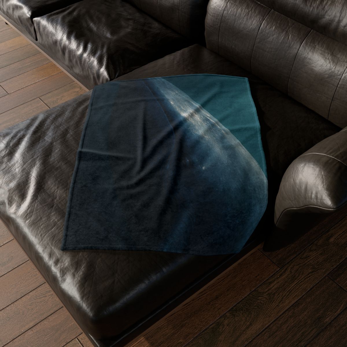 Ocean Song Blue Whale stylish throw blankets