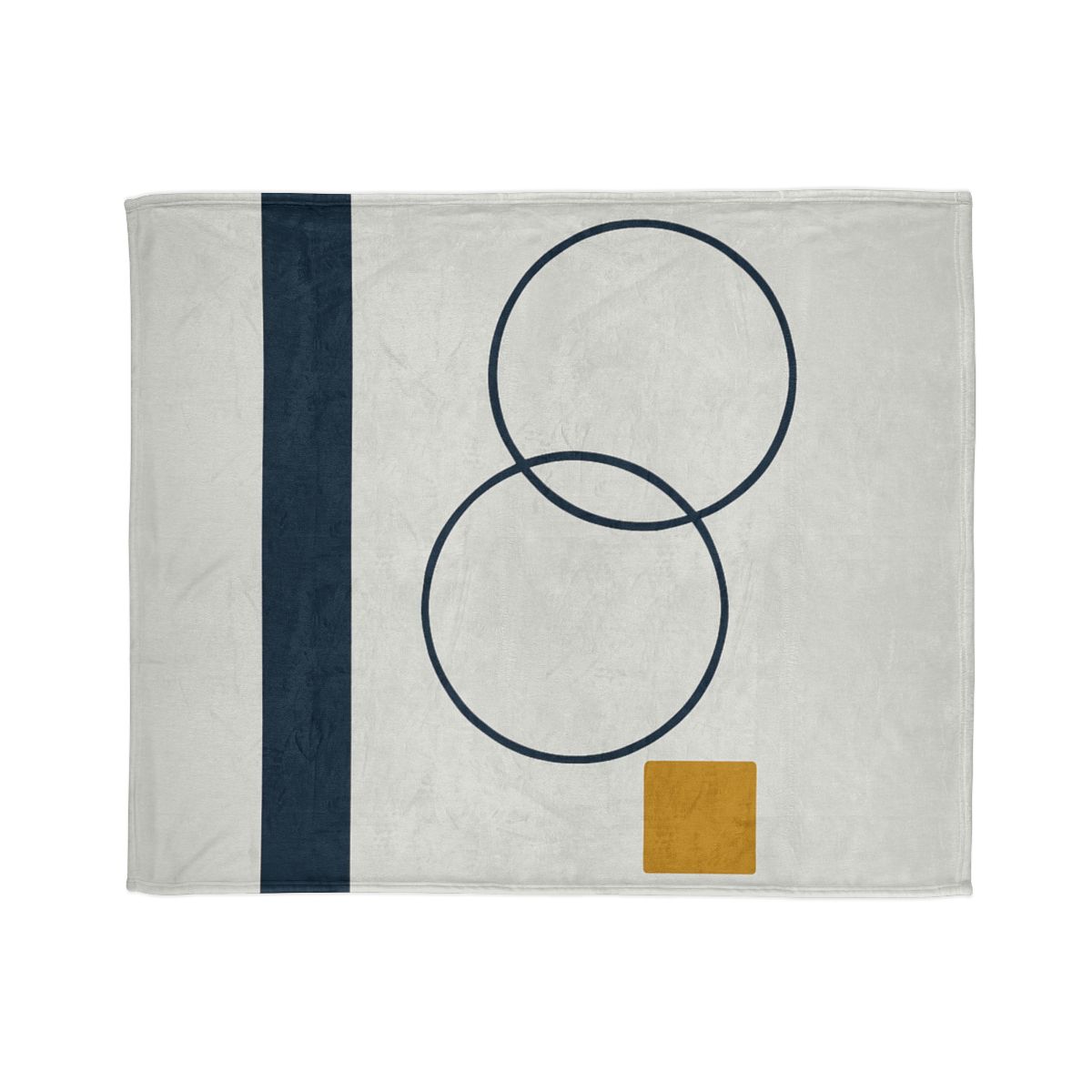 Staggered Rings With Anchored Column trendy patterned blankets