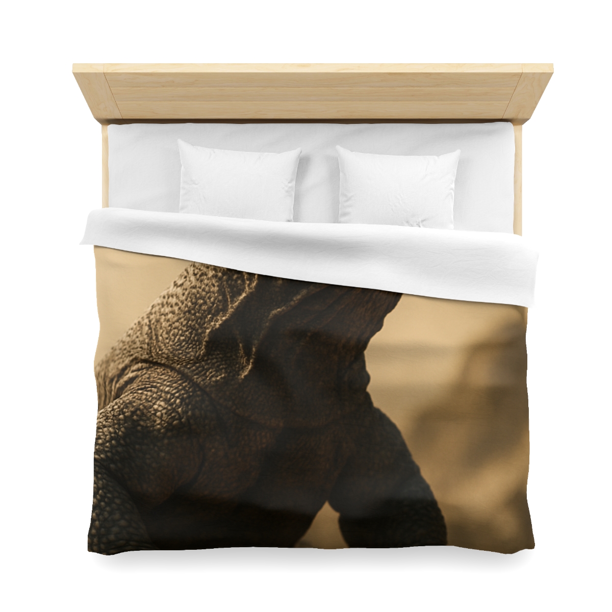 Ancient Sentinel Komodo Dragon unique patterned duvets