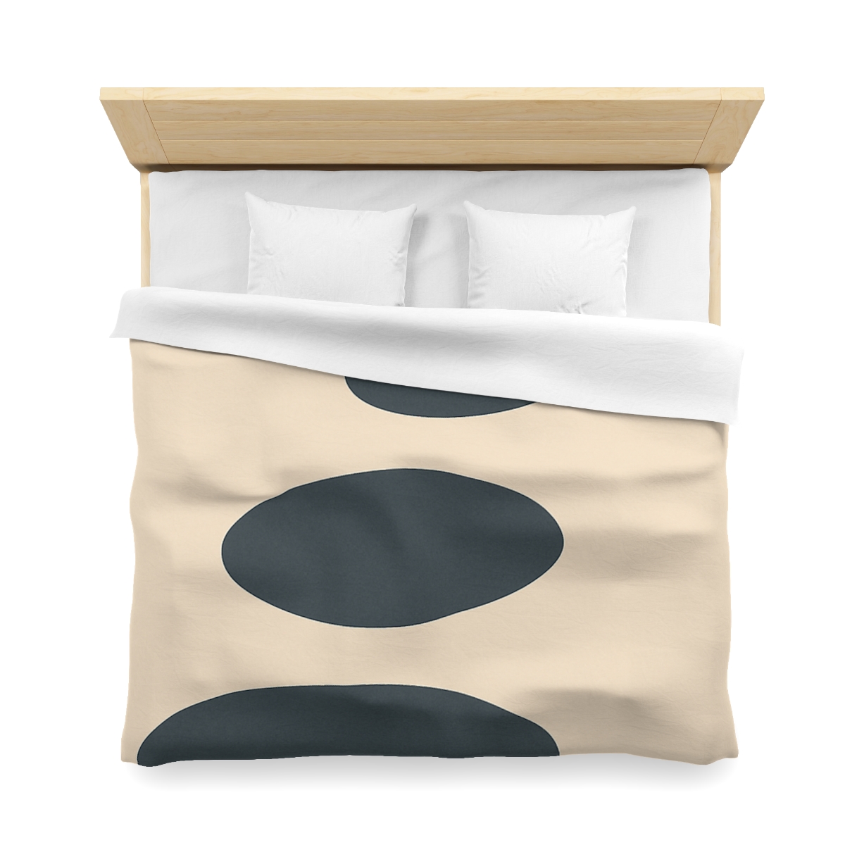 Staggered Ovals With Pause soft comforter duvets