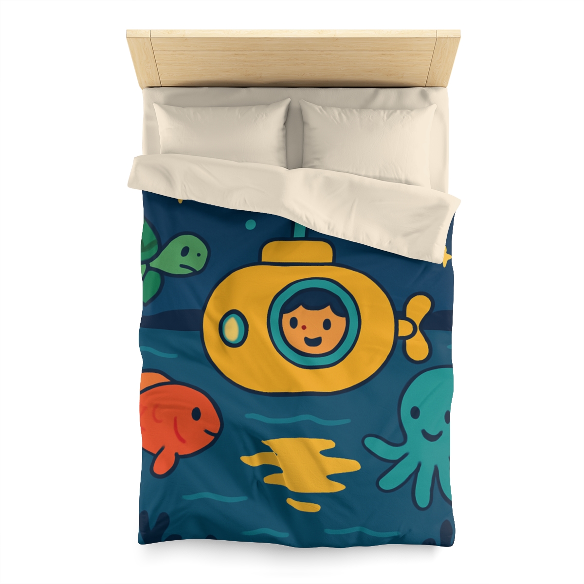 Starry Ocean Explorers stylish duvet covers