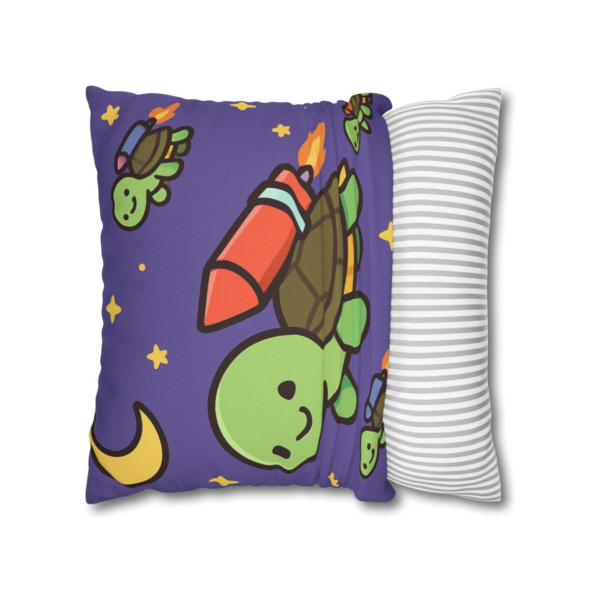 Rocket Powered Turtle Parade custom pillow cases