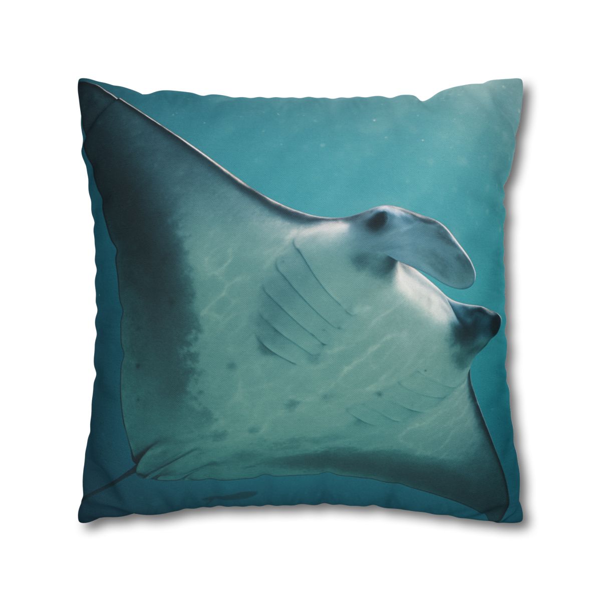 Silent Glide Manta Ray comfortable bedding pillow covers