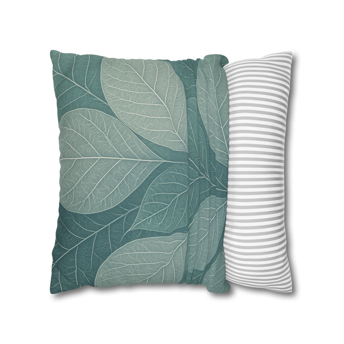 Fractal Leaf Web soft cotton pillow cases