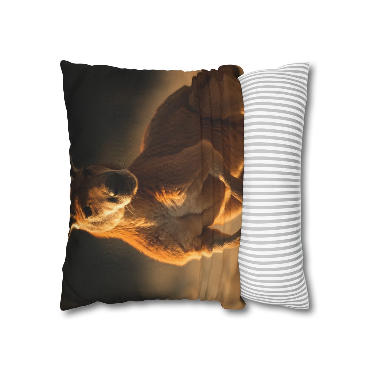 Ember Mantle Red Kangaroo soft cotton pillow cases