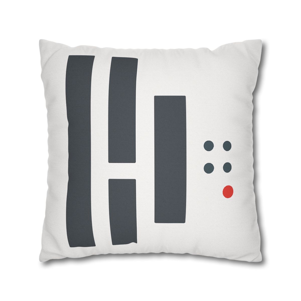 Stepped Columns With Missing Cell Grid trendy patterned pillow cases