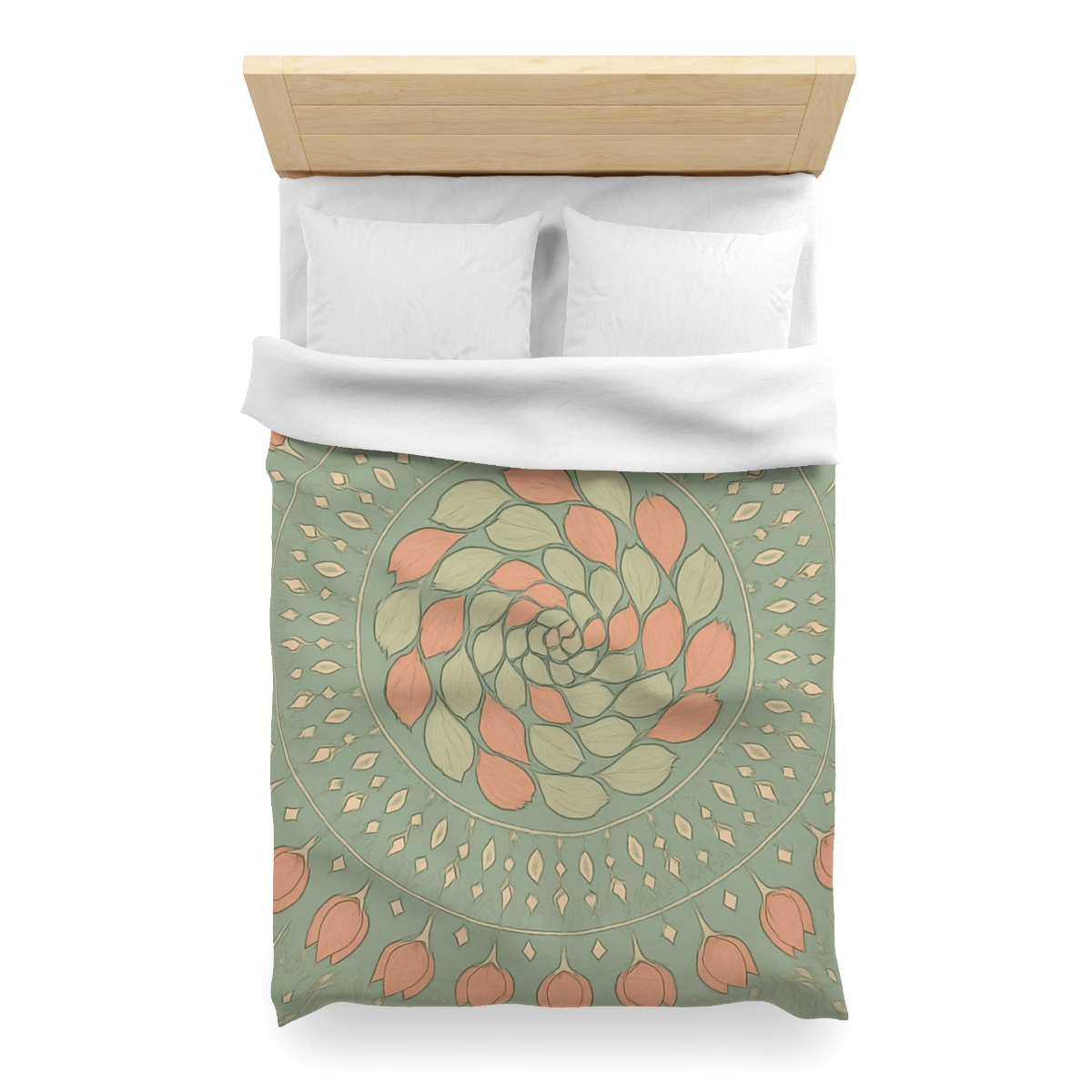 Bud Spiral Mandala trendy bedroom duvets