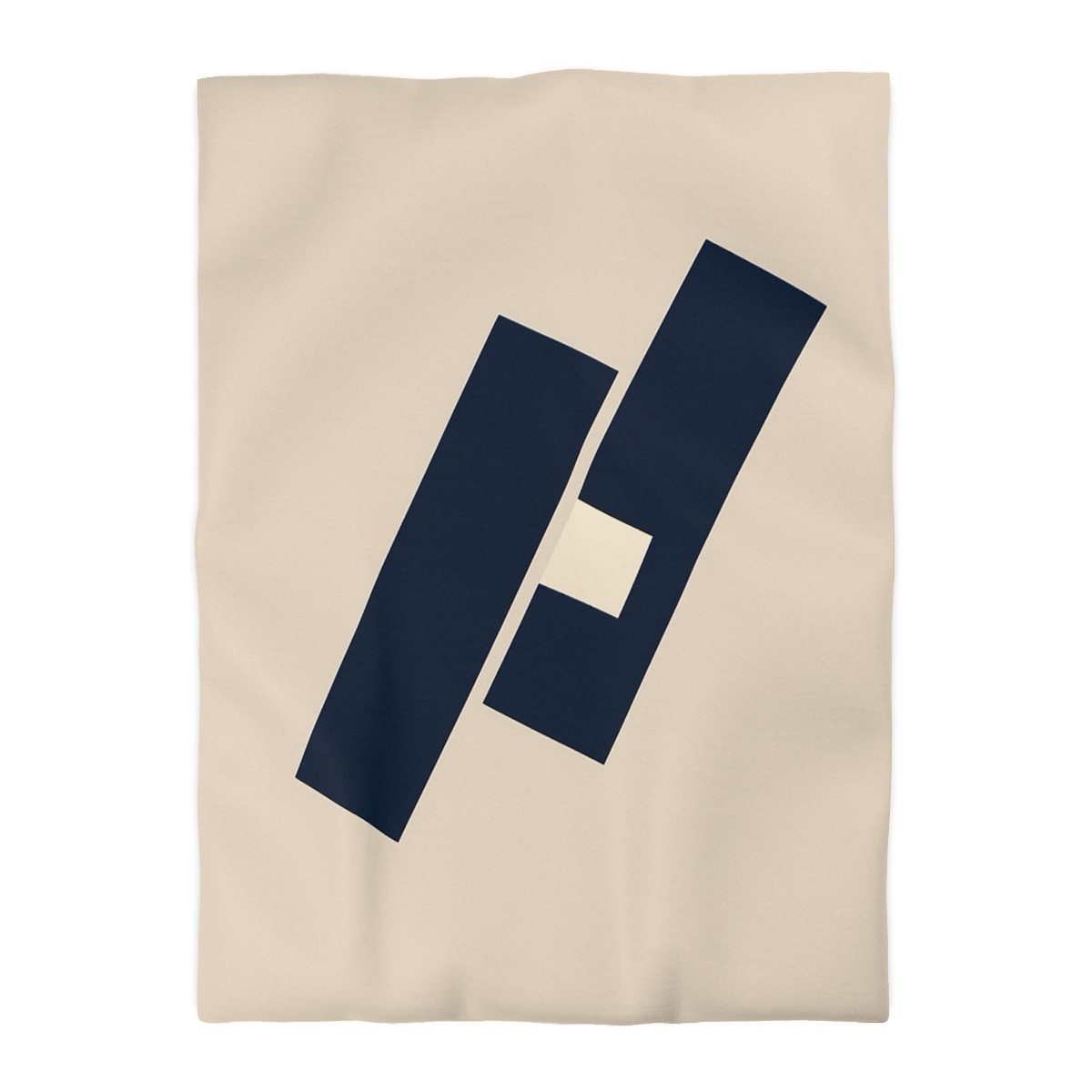 Quiet Diagonal Stack custom duvets