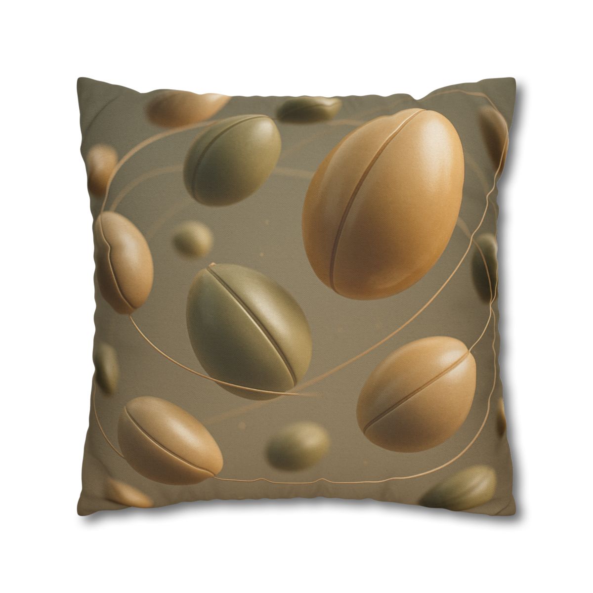 Seed Pod Orbit Cluster custom pillow cases
