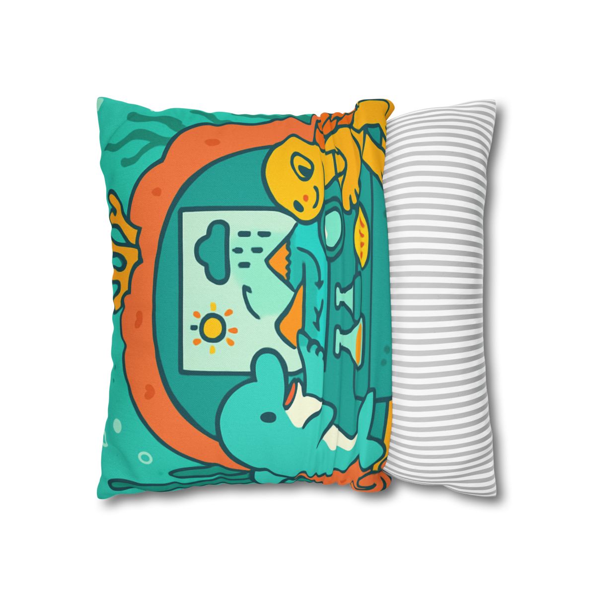 Coral Reef Science Lab trendy patterned pillow cases