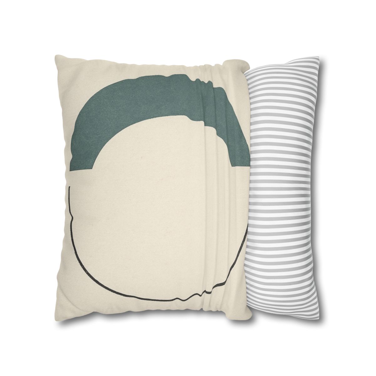 Intersecting Arc Pair stylish decorative pillowcases