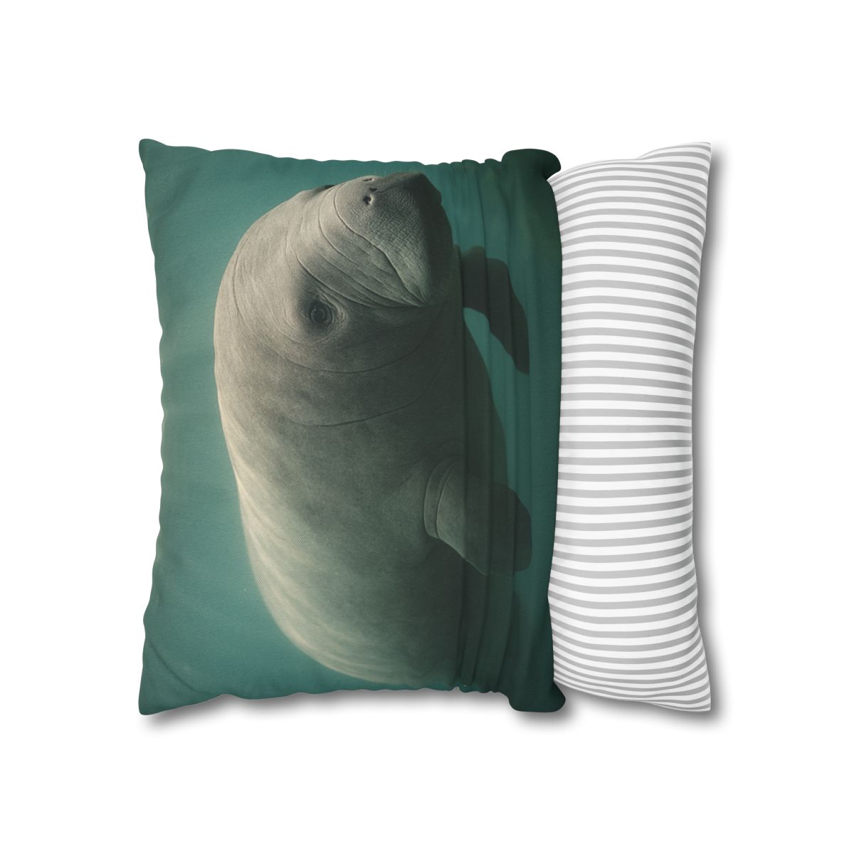 Dawn Drift Manatee personalized pillow covers